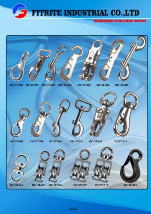 Wholesale High Quality Malleable Iron Hook for Handbag/Harness/Rigging