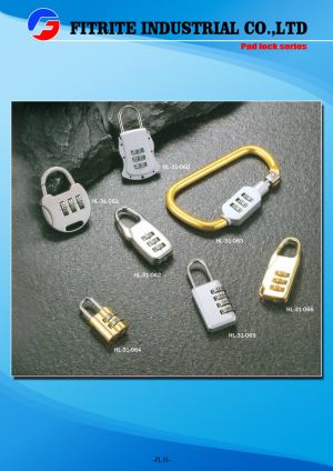 Wholesale High Quality Metal Password Padlock for Luggage