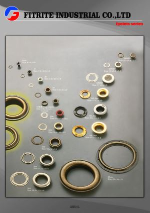 Wholesale High Quality Iron or Brass Eyelets for Handbag/Clothing/Tent