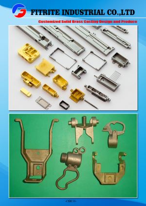 Wholesale Customized Solid Brass Casting Design and Produce